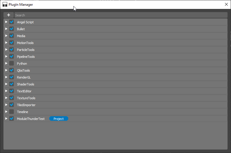 Plugin Manager